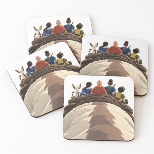 Item preview, Aang and His Friends - The Last Airbender designed and sold by wilnickvisuals.