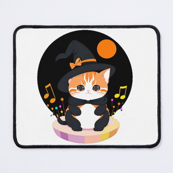 Item preview, Spooky Kitten with Sweet Beats designed and sold by For-Cat.