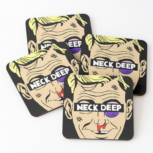 Item preview, Neck Deep Face Art designed and sold by RetroGalaxies.