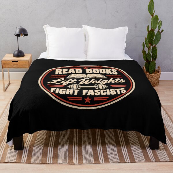 Item preview, Read Books Lift Weights Fight Fascists Empowered Resistance designed and sold by DemureArtsy.