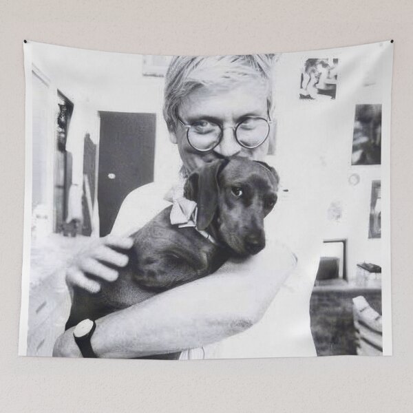 Item preview, David Hockney -  Dachshunds - Signed Print by David Hockney undefinedr designed and sold by LILLIANSTRANGEy.