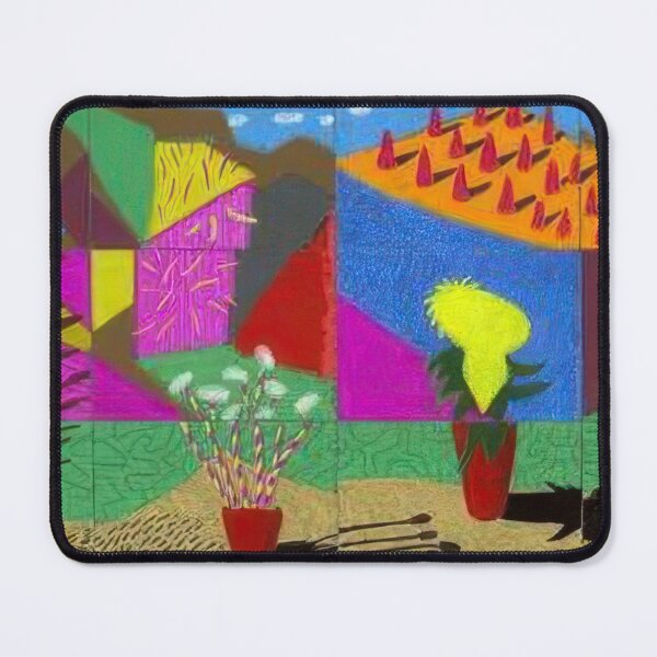 Item preview, David Hockney - August , Landscape With Shadows - Signed Print by David Hockney undefinedr designed and sold by LILLIANSTRANGEy.