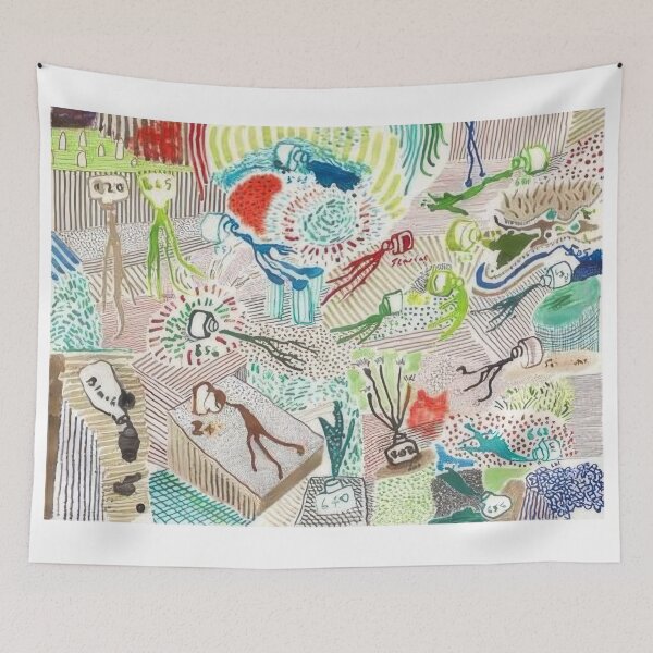 Item preview, David Hockney -  Spilt Ink - Signed Print by David Hockney undefinedr designed and sold by LILLIANSTRANGEy.