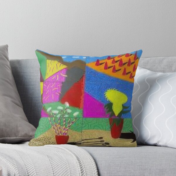 Item preview, David Hockney -  August , Landscape With Shadows - Signed Print by David Hockney undefinedr designed and sold by LILLIANSTRANGEy.