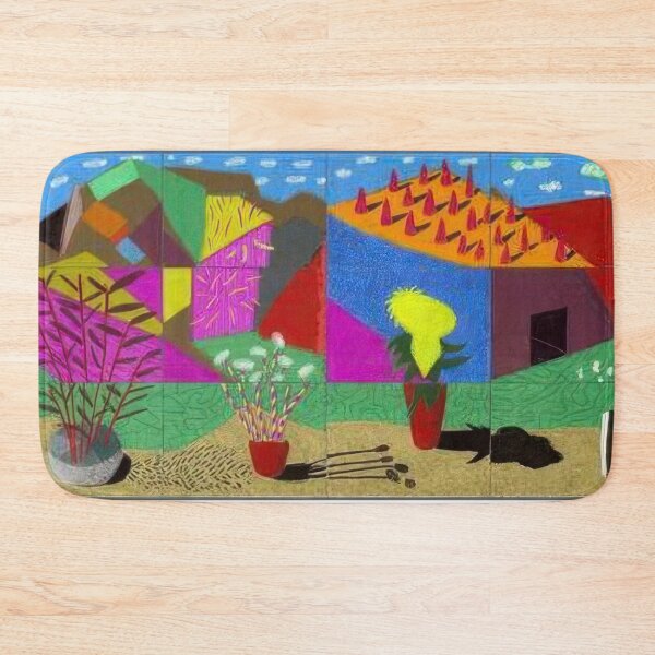 Item preview, David Hockney -  August , Landscape With Shadows - Signed Print by David Hockney undefinedr designed and sold by LILLIANSTRANGEy.