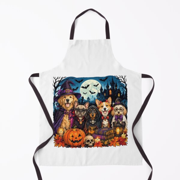Item preview, Spooky Halloween dogs designed and sold by JonysCreativeDesigns.