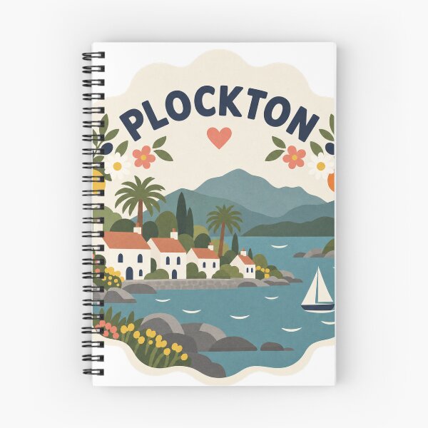 Item preview, Plockton Scotland Travel Souvenir Modern Folk Art designed and sold by VisualArtsOasis.