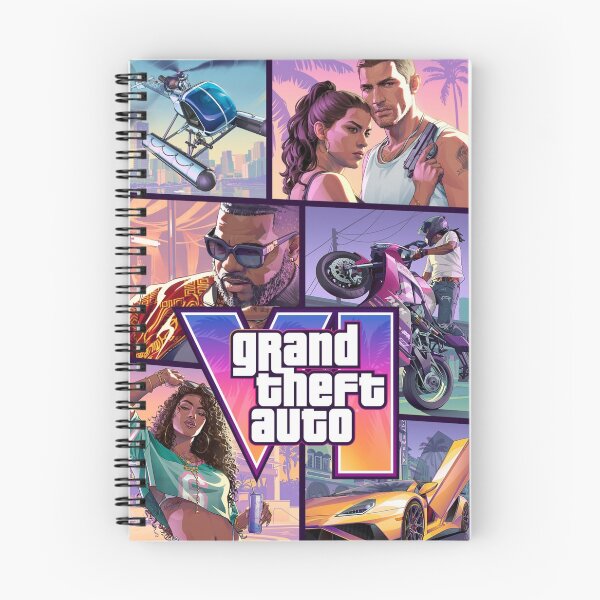 Item preview, GTA 6 Vice City Gaming Design designed and sold by shopiLarim.