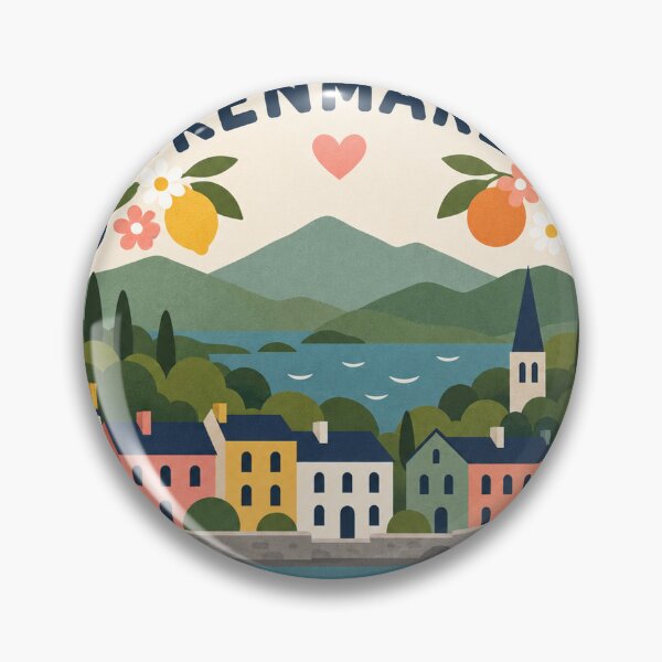 Item preview, Kenmare Ireland Travel Souvenir Modern Folk Art designed and sold by VisualArtsOasis.