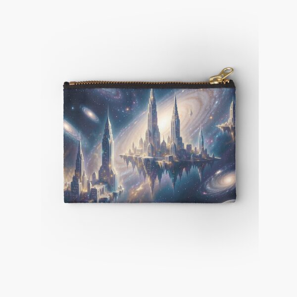 Item preview, Space city. Futuristic city. City in space. designed and sold by MagelliShop.