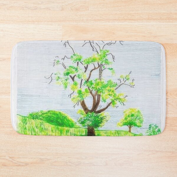 Item preview, David Hockney -  Hawthorn Bush in Front Of A Very Old And Dying Pear Tree - Signed Print by David Hockney undefinedr designed and sold by LILLIANSTRANGEy.
