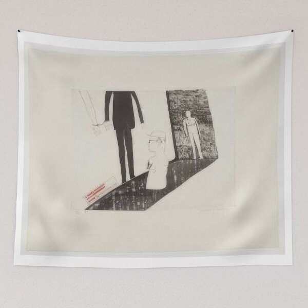 Item preview, David Hockney -  Viewing A Prison Scene - Signed Print by David Hockney undefinedr designed and sold by LILLIANSTRANGEy.