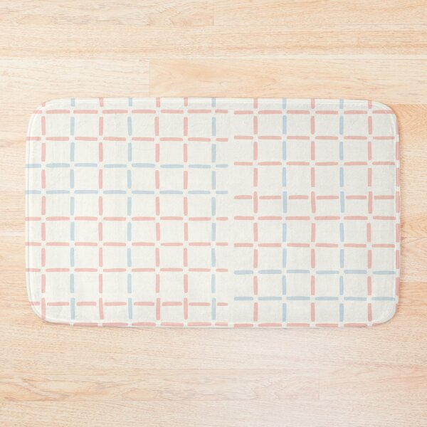 Item preview, Pastel Hand Drawn Grid Plaid Pattern designed and sold by zan-mf.