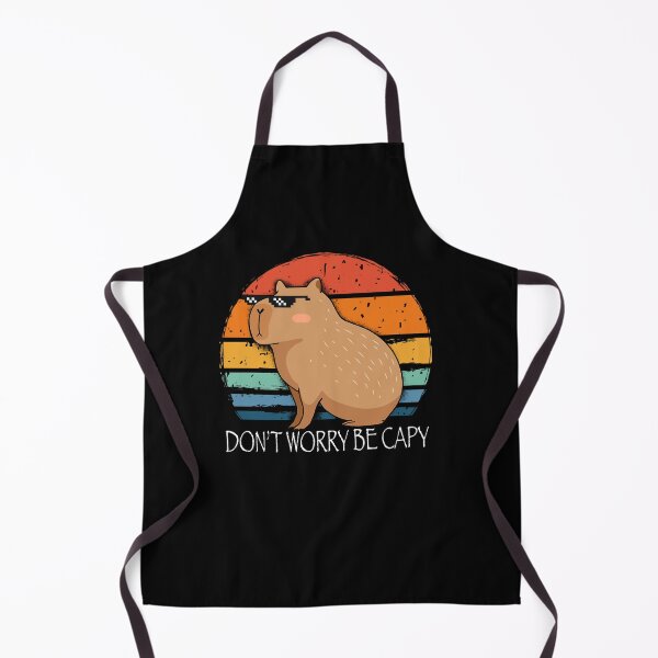 Item preview, Capybara Dont Worry Be Capy Funny Rodent designed and sold by coirowaskomr.