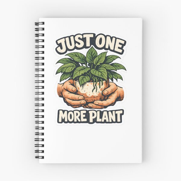 Item preview, Just One More Plant Funny Houseplant Lover T-Shirt designed and sold by Naviora.