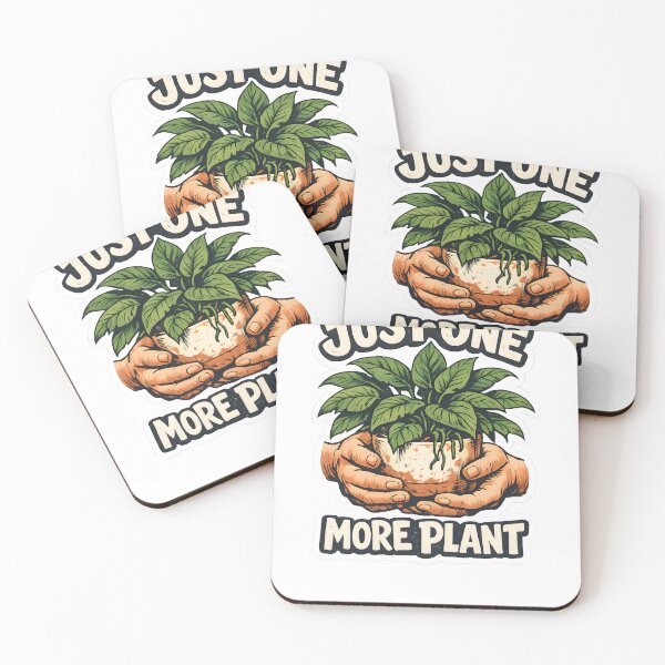 Item preview, Just One More Plant Funny Houseplant Lover T-Shirt designed and sold by Naviora.