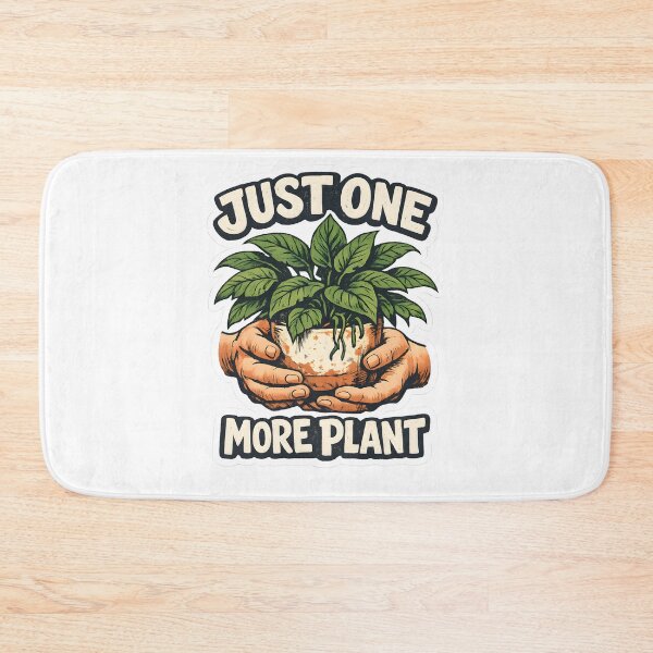 Item preview, Just One More Plant Funny Houseplant Lover T-Shirt designed and sold by Naviora.