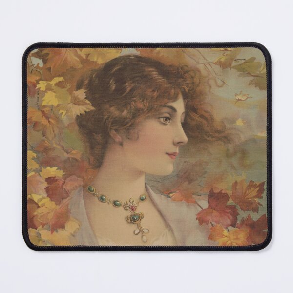 Item preview, Antique Autumn Leaves and Acorns Art Print 1905 designed and sold by Antique Science Press.