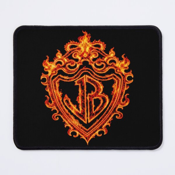 Item preview, JB Crest Flame - Burning Up Tour Retro Music Fan designed and sold by CalistaLueilwit.