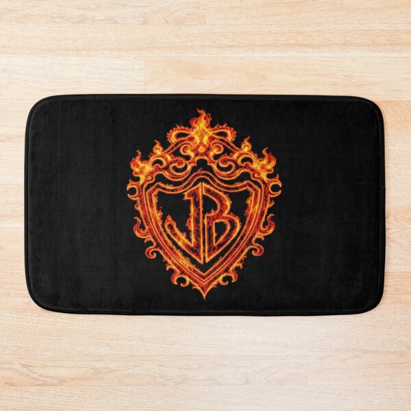 Item preview, JB Crest Flame - Burning Up Tour Retro Music Fan designed and sold by CalistaLueilwit.
