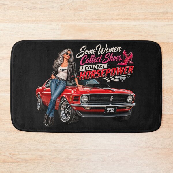Item preview, Some Women Collect Shoes I Collect Horsepower – Boss 429 Muscle Car designed and sold by TZehrfeldPhotos.