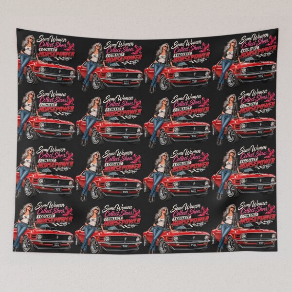 Item preview, Some Women Collect Shoes I Collect Horsepower – Boss 429 Muscle Car designed and sold by TZehrfeldPhotos.