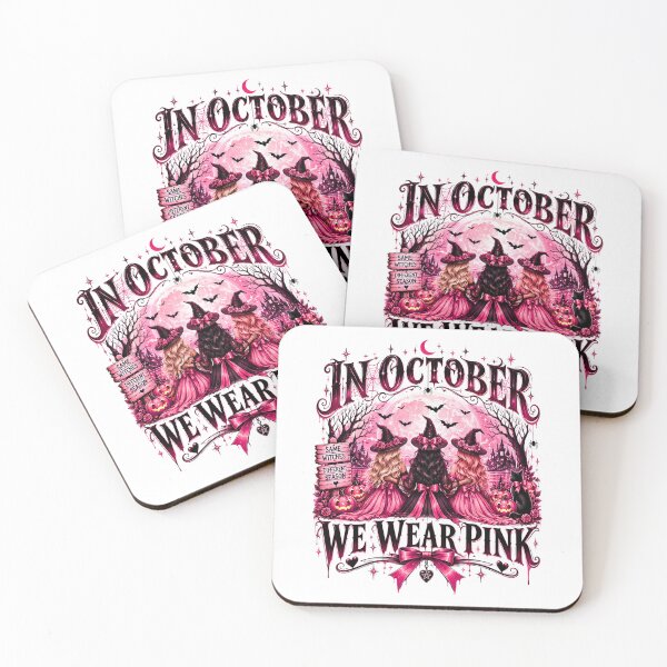 Item preview, Same Witches Different Season In October We Wear Pink Halloween designed and sold by DYAFLK.