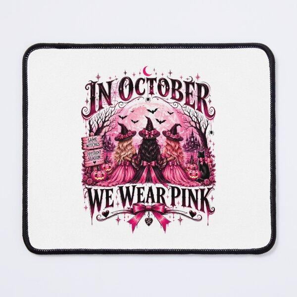 Item preview, Same Witches Different Season In October We Wear Pink Halloween designed and sold by DYAFLK.