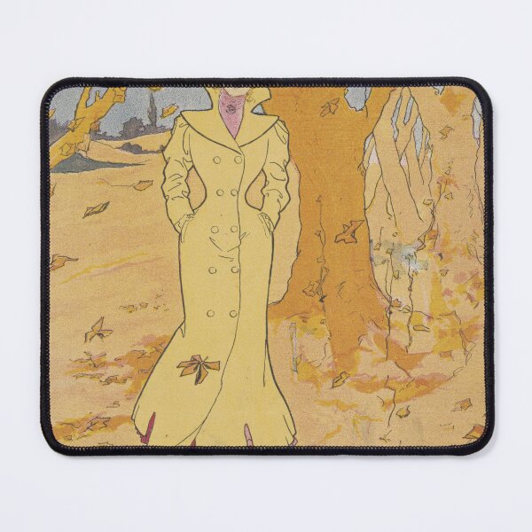 Item preview, Vintage Autumn Art Nouveau Poster Stanlaws 1907 designed and sold by Antique Science Press.