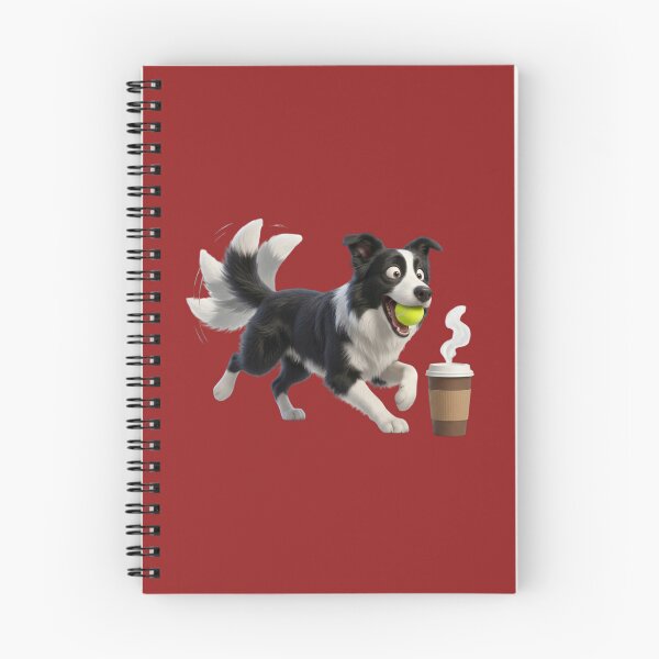 Item preview, Funny Border Collie Unlimited Energy Caffeine Humor designed and sold by CoffeeAndChao.