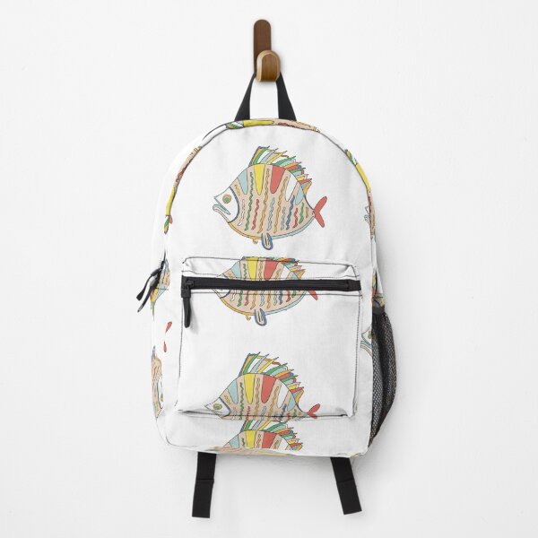 Item preview, Cream & Green Plaice Fish - Abstract Ocean Line Art designed and sold by iampaulmorris.