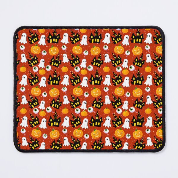 Item preview, Spooky Haunted House Ghost Pumpkin Halloween Pattern designed and sold by SolutionsArt.