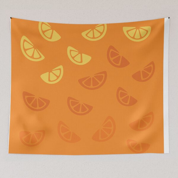 Item preview, Minimal Orange Slice Citrus Fruit Pattern designed and sold by zan-mf.