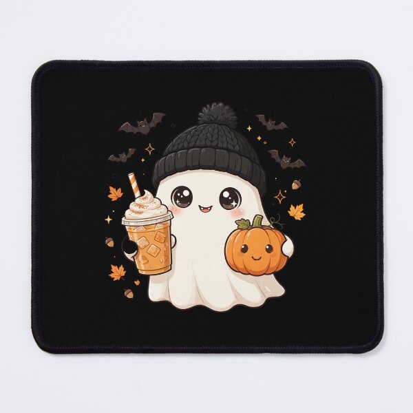 Item preview, "Cozy Fall Ghost - Black Beanie Edition designed and sold by Yassinejayed.