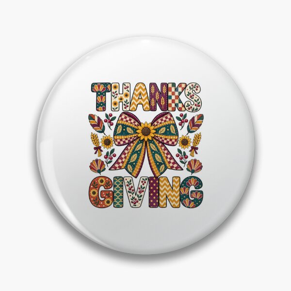 Item preview, Patterned Happy Thanksgiving Sunflower Bow Autumn Graphic designed and sold by Derekquie.