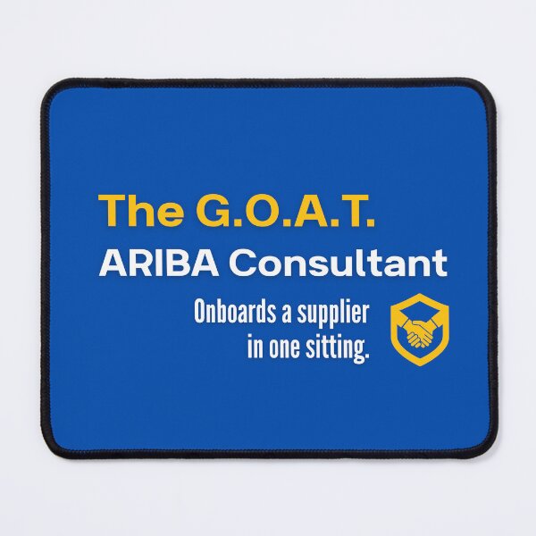Item preview, The G.O.A.T. Ariba Consultant - Funny SAP Gift designed and sold by HypercareClub.
