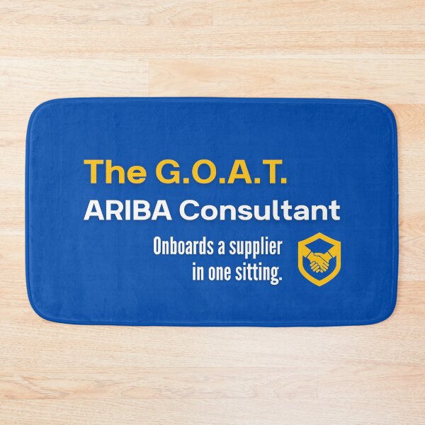 Item preview, The G.O.A.T. Ariba Consultant - Funny SAP Gift designed and sold by HypercareClub.