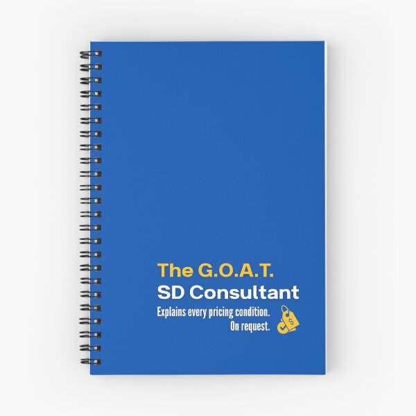Item preview, The G.O.A.T. SD Consultant - Funny SAP Gift designed and sold by HypercareClub.