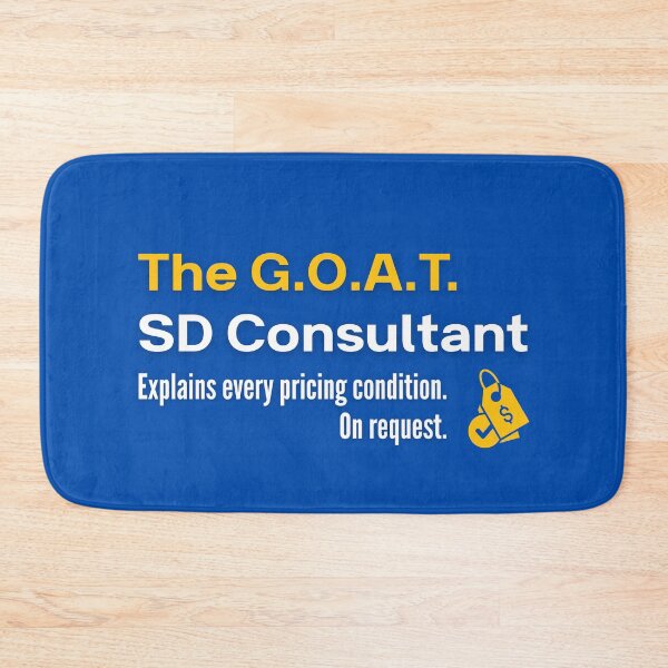 Item preview, The G.O.A.T. SD Consultant - Funny SAP Gift designed and sold by HypercareClub.