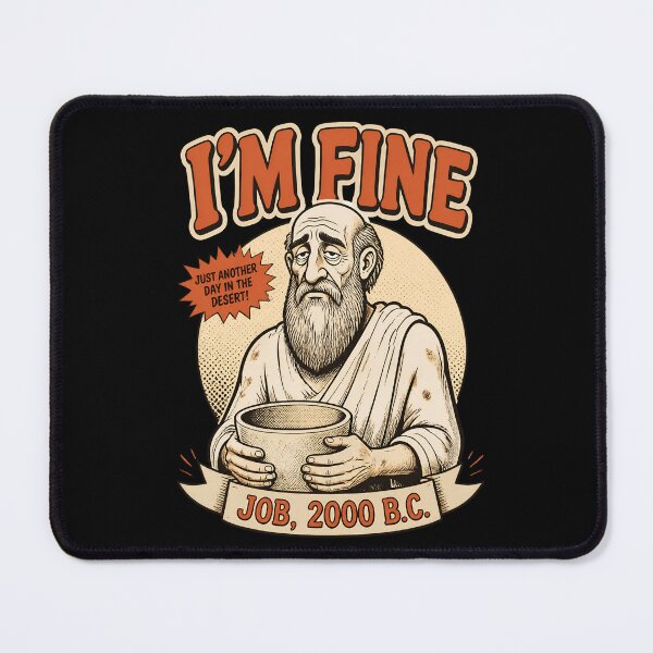 Item preview, I'm Fine Job 2000 BC designed and sold by Positive&FunnyThings.