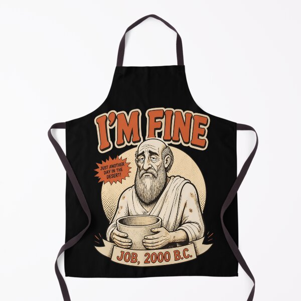 Item preview, I'm Fine Job 2000 BC designed and sold by Positive&FunnyThings.