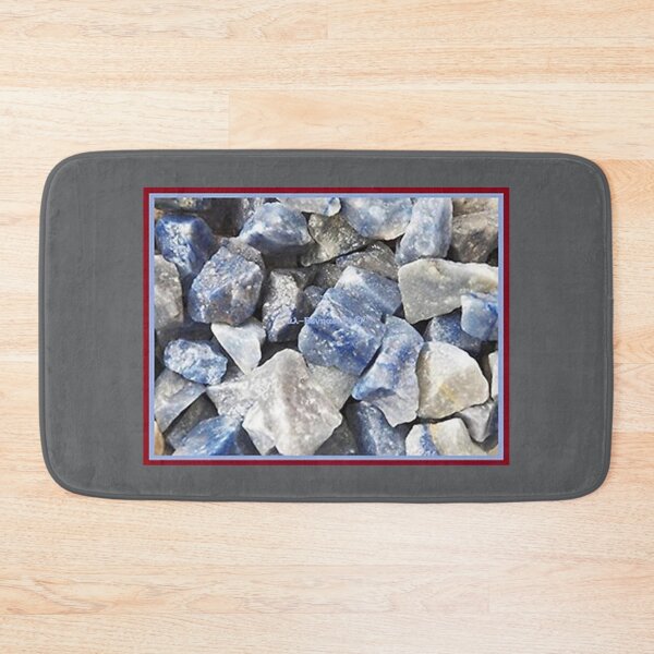 Item preview, Mu’ur (UM) Empire™ al-Benhadiel©™, Blue Quartz, gray background designed and sold by HardyKnitDesign.