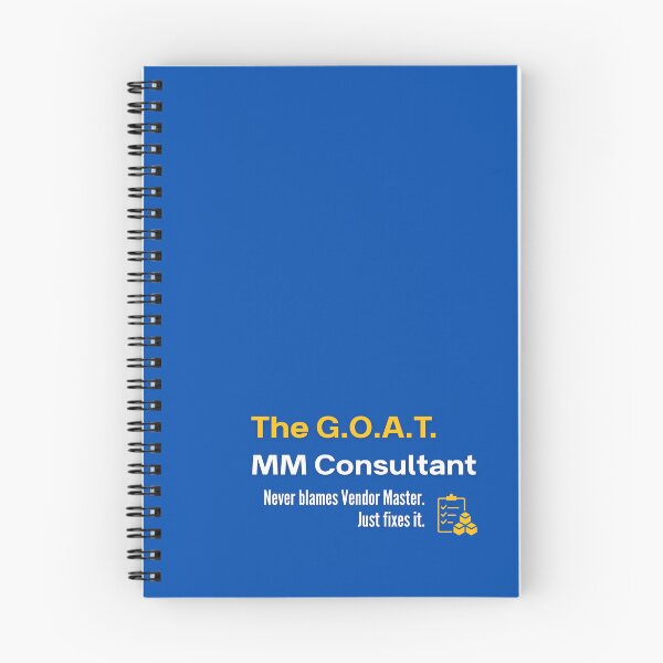 Item preview, The G.O.A.T. MM Consultant - Funny SAP Gift designed and sold by HypercareClub.