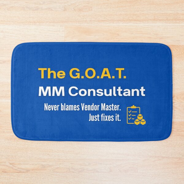 Item preview, The G.O.A.T. MM Consultant - Funny SAP Gift designed and sold by HypercareClub.