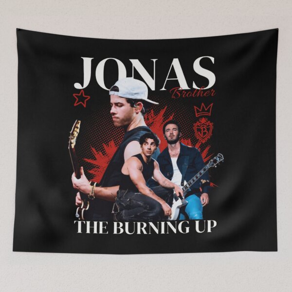 Item preview, Jonas Brothers Nostalgic Pop Music, Burning Up All Over Again designed and sold by CalistaLueilwit.