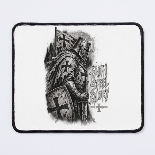 Item preview, Medieval Crusader Knight Faith Steel Glory designed and sold by Onviton.