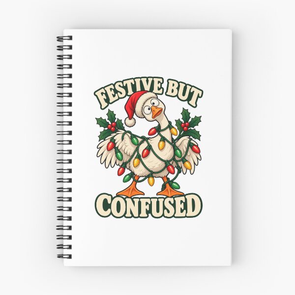 Item preview, Christmas Goose — Festive but Confused designed and sold by SAS-Designer.