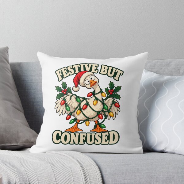 Item preview, Christmas Goose — Festive but Confused designed and sold by SAS-Designer.