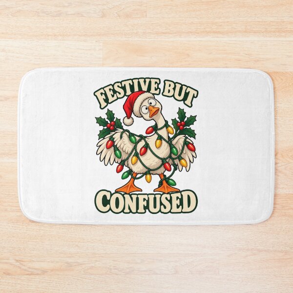 Item preview, Christmas Goose — Festive but Confused designed and sold by SAS-Designer.