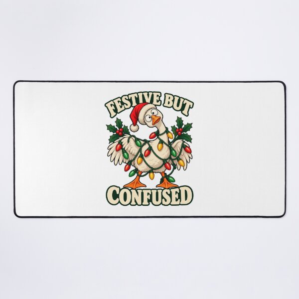 Item preview, Christmas Goose — Festive but Confused designed and sold by SAS-Designer.